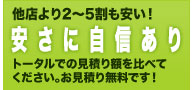 テレビ1個から大量の不要品まで、何でもご相談ください。